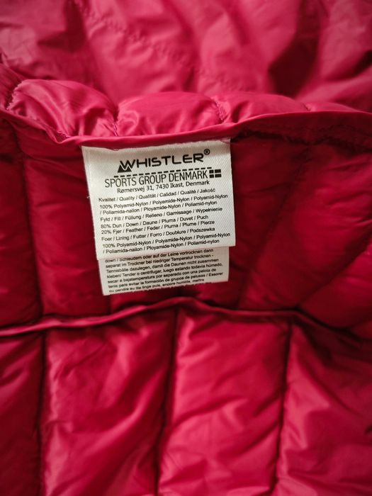 Whistler Оригинално дамски пухено яке С качулка и пух размер 38 - М