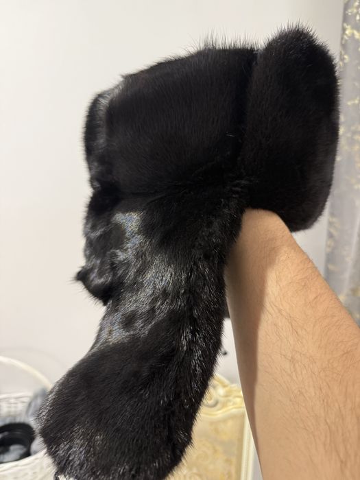 Шапка ушанка класика