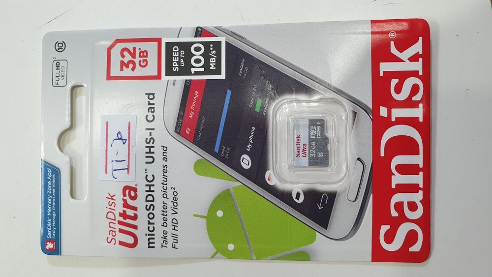 San disk orginal fleshkala,32gb 1yil garatiya barilad