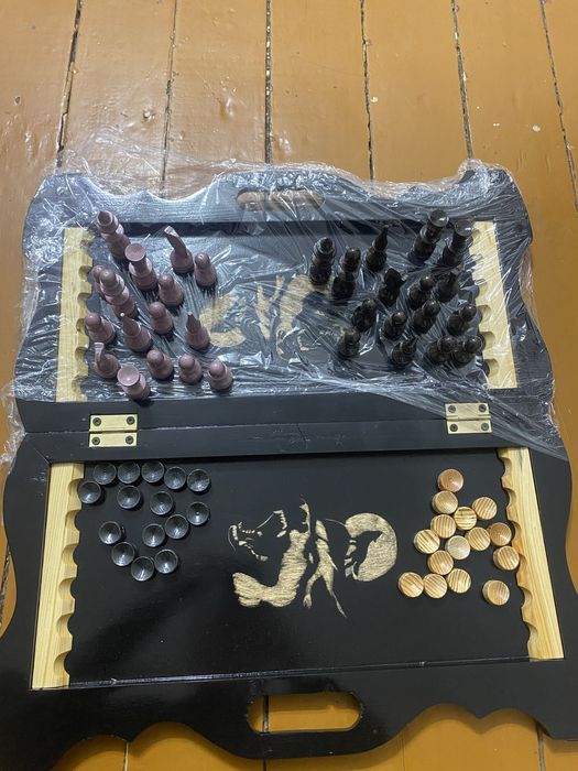 Нарды 3 в 1 отличная цена