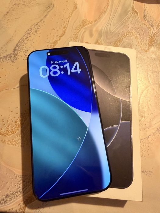 Apple Iphone 16 pro max черный 256gb e-sim