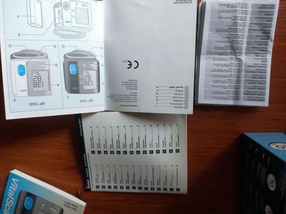 Тонометр электронный Braun BP 1600MR оригинал