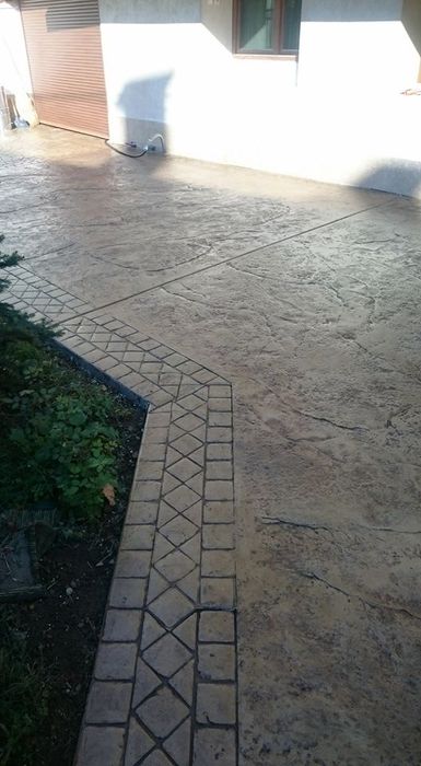 Щампован бетон,Ресан бетон,Шлайфан бетон,Цокъл