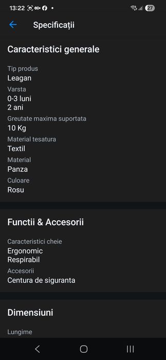Scaun balansoar ergonomic