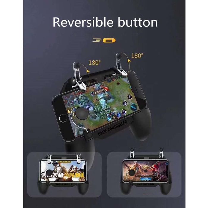 3в1 Gamepad джойстик за телефон с охлаждане и PowerBank батерия pubg