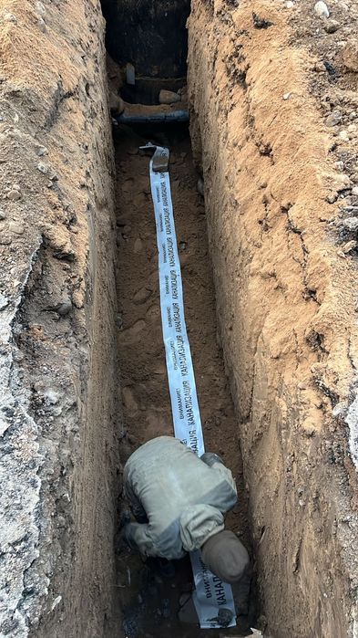 Копаем траншее септики под ключ , под кабел , канализация , для воды