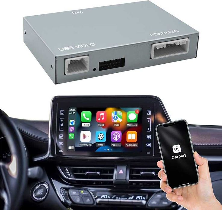 Toyota SYSTEM Безжичен Apple Carplay Android Auto MMI BOX