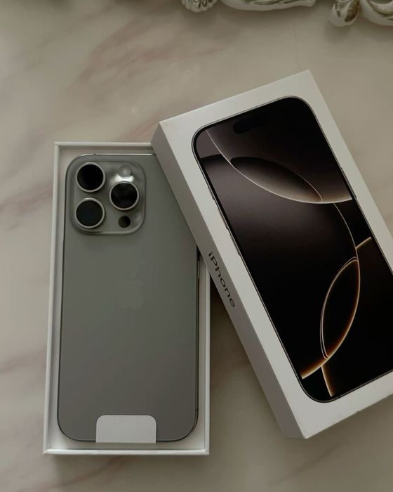 Iphone 16 pro max 256, e sim