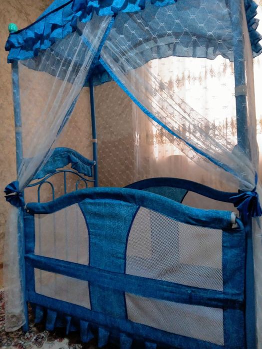 Детская колыбель 2в1