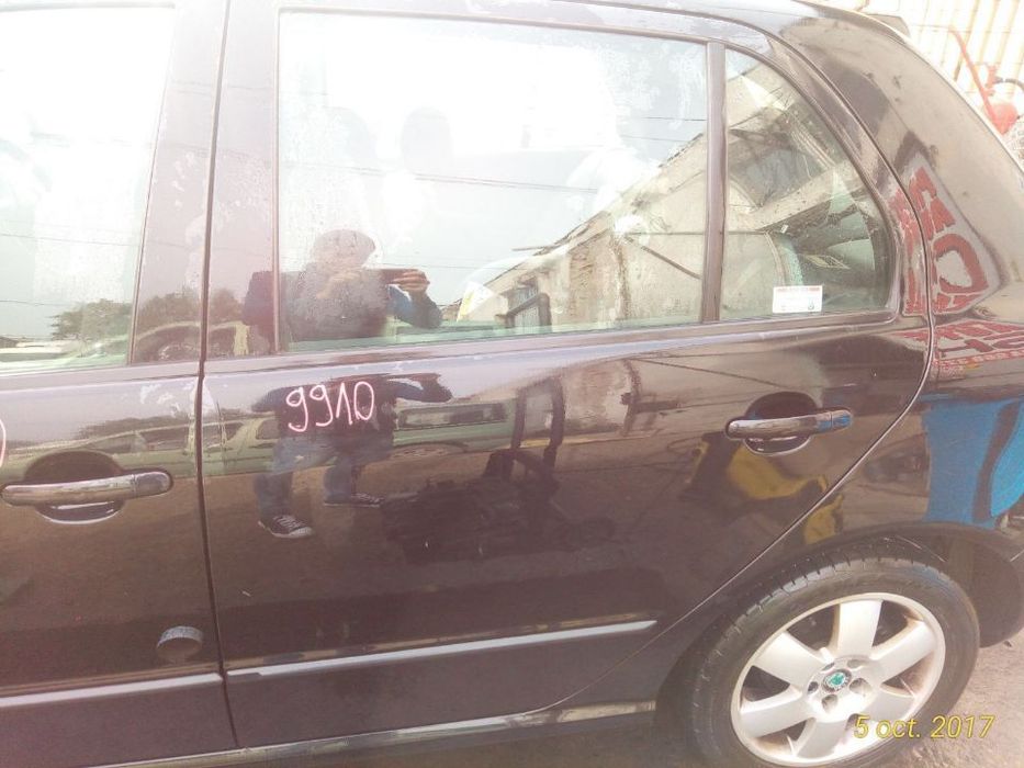 Geam Fix Usa / Portiera Stanga Spate Skoda Fabia 1 Hatchback 2000 - 2007