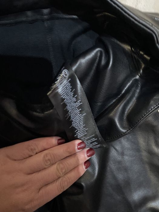 Кожен панталон guess