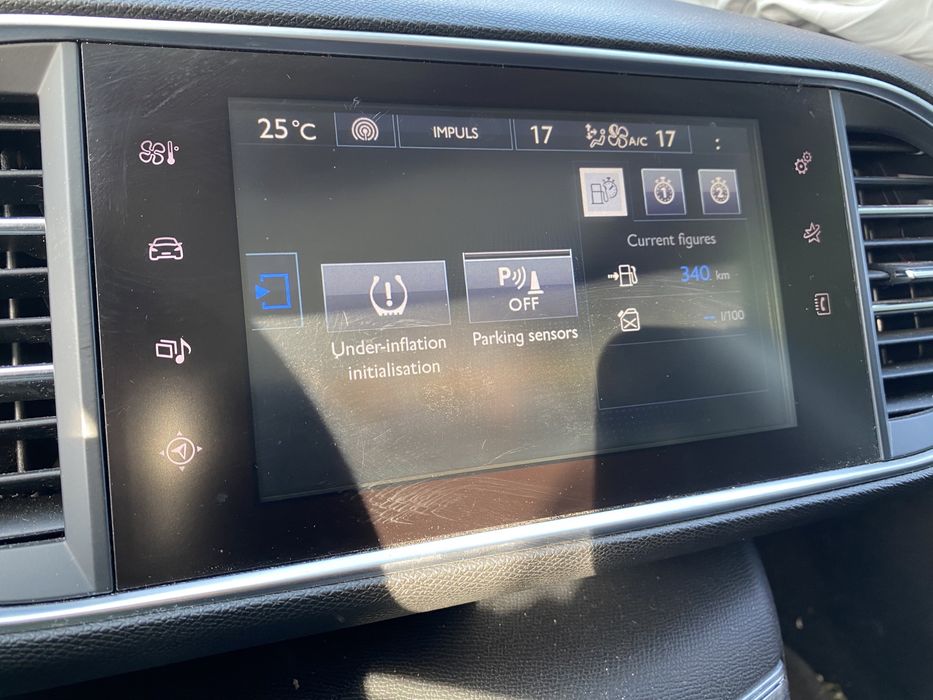 Display navigație  Peugeot 308 2015