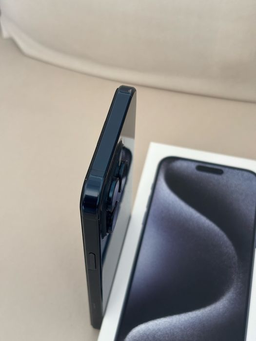 Iphone 15 pro max 256gb Blue Titanium