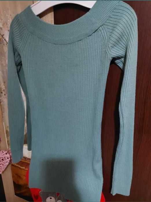 Pulover damă guler barcă S