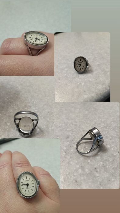 Часы  Чайка на палец советские