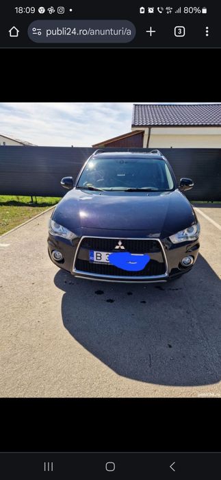 Vand-SCHIMB  Mitsubishi Outlander 2.2