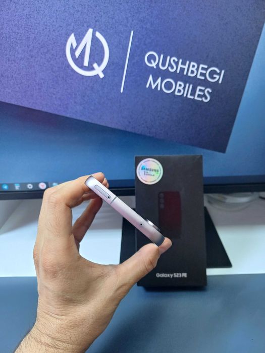 S23 Fe Samsung Galaxy Karobka dok bor 128Gb aybi yoq umuman