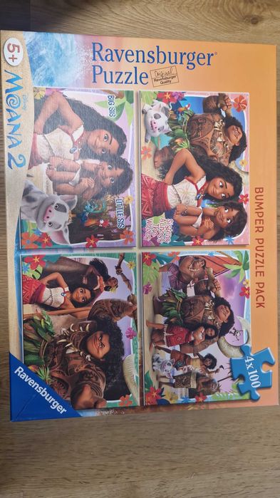 Puzzle Moana + puzzle unicorn cadou