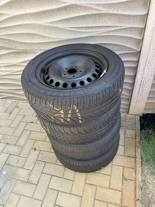 Jante de tabla 16 zol Ford Focus mk4 cu cauciucuri de iarna 205/60/16