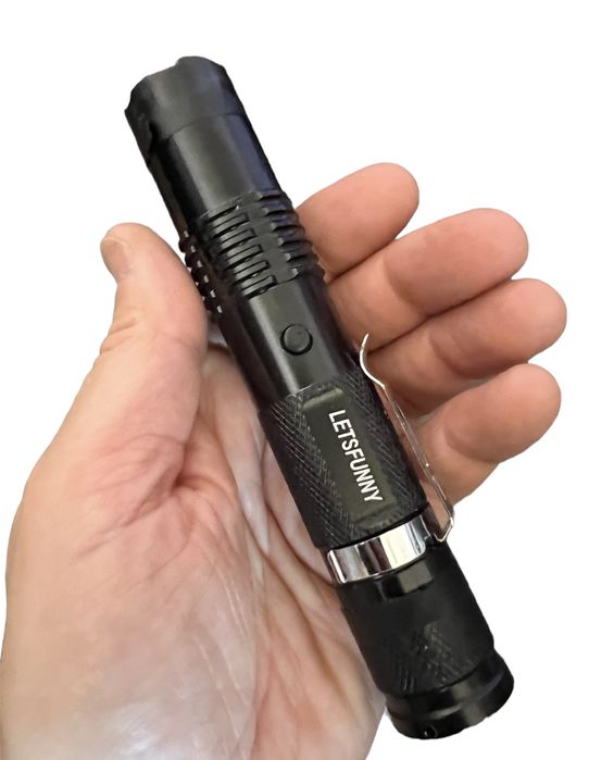 Електрошок POWER STYLE LED мощен прожектор фенер М11 за оцеляване