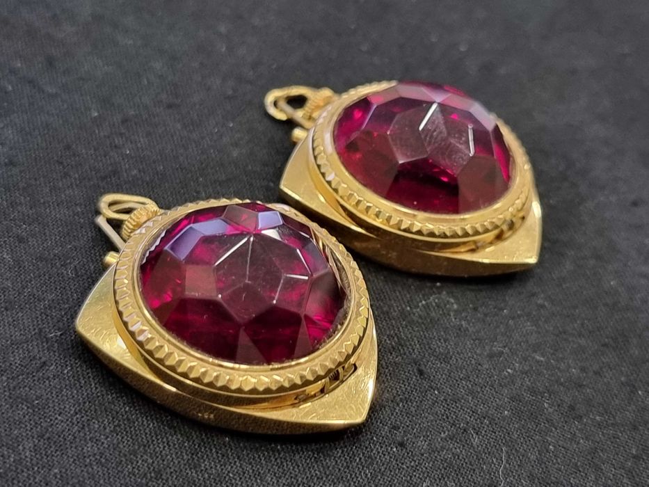 Съветки часовник ЗАРЯ- позлатен