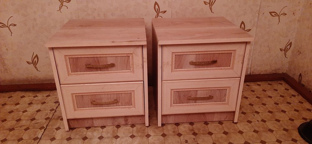 Продам две тумбы от двух спальной кровати в хорошем состоянии