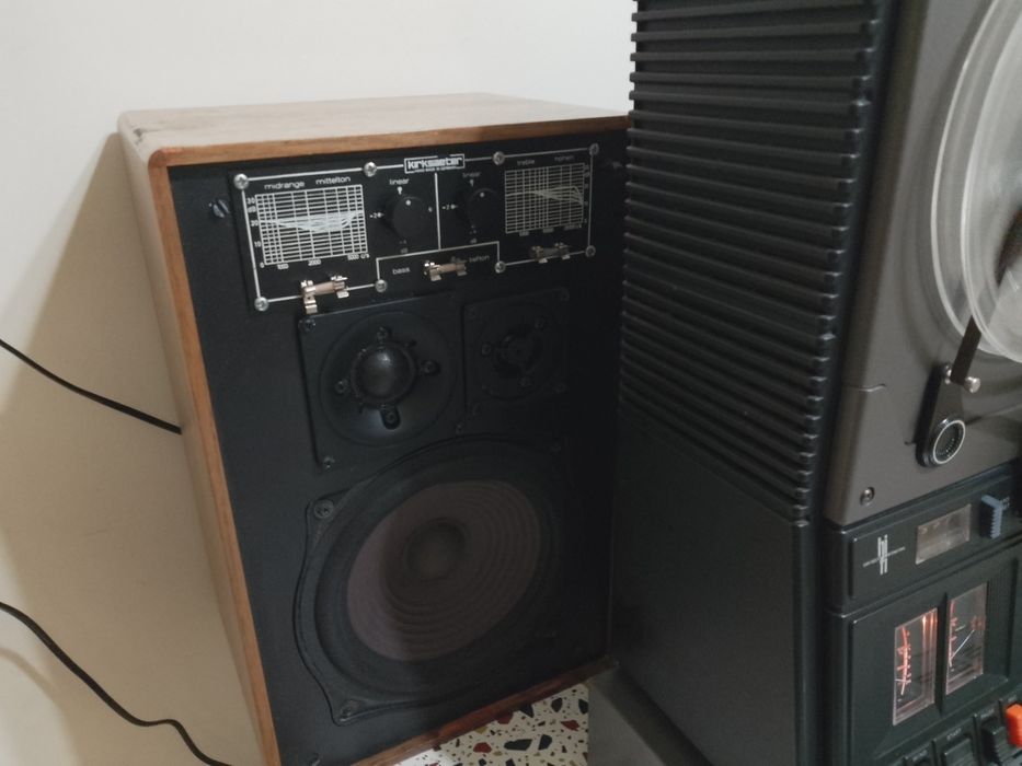 Linie audio! Magnetofon Philips N 4504, Amplituner Denon și Boxe