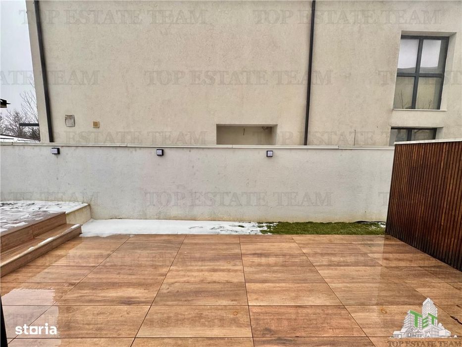 Apartament de inchiriat cu 3 camere + gradina in Pipera  Scoala Americ