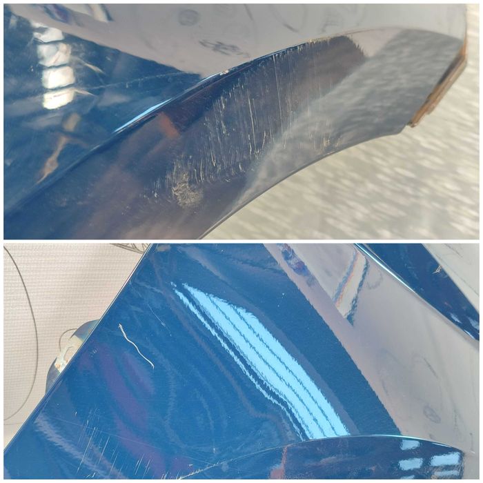 Aripă față dreapta Seat Ibiza V KJ 2018 Hatchback Albastru 95 / 511 (2017-) Cod:6F0821106B (2C3)