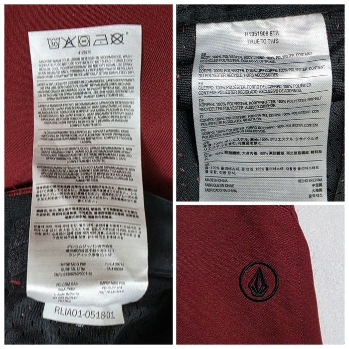 Pantaloni snowboard, schi Volcom True to This Coast Stretch 15K, nr XS