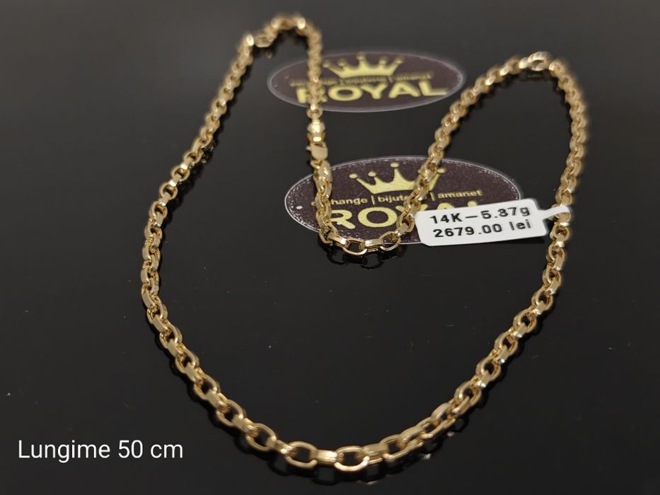 Bijuteria Royal: Lant aur 14k/5.37 gr