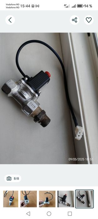 Valva  pentru închidere gaz