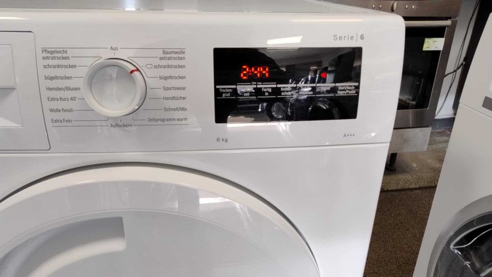 A+++ Сушилня с термопомпа Bosch-Бош Series 6 8 кг AntiVibration Design