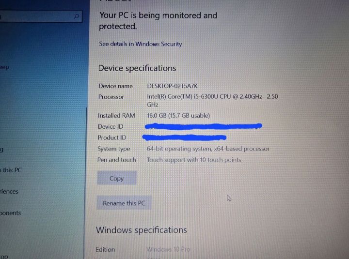 Laptop hp EliteBook cu touchscreen