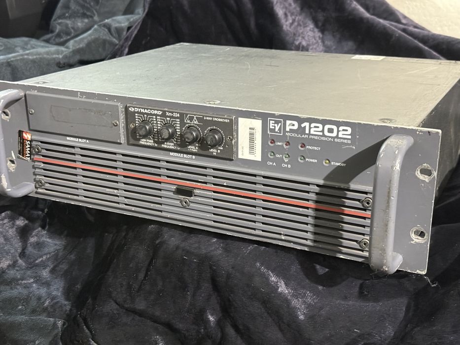 Усилитель electro voice p1202 с модулем ( кроссовером в комплекте)