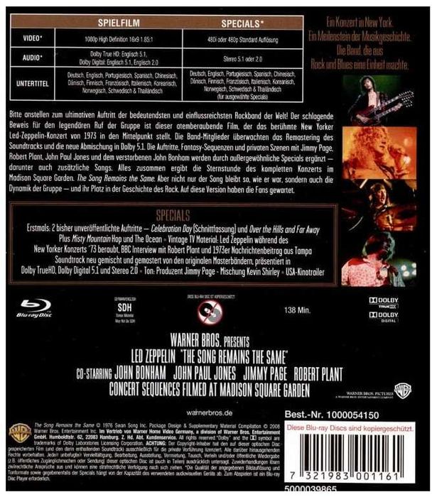Led Zeppelin - Page - Plant - Coverdale - Colectie CD DVD Bluray