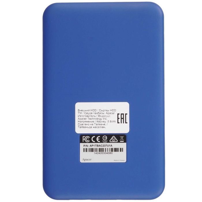 - Внешний жесткий диск 1TB Apacer AC236 / AC237 2.5" USB 3.2