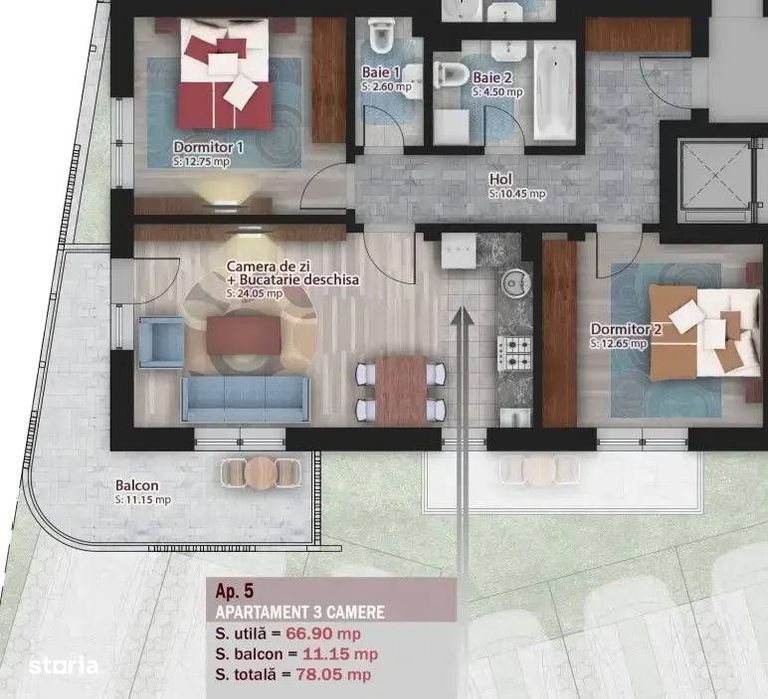 Apartament Lux 3 Camere Stefan cel Mare I Metrou Obor
