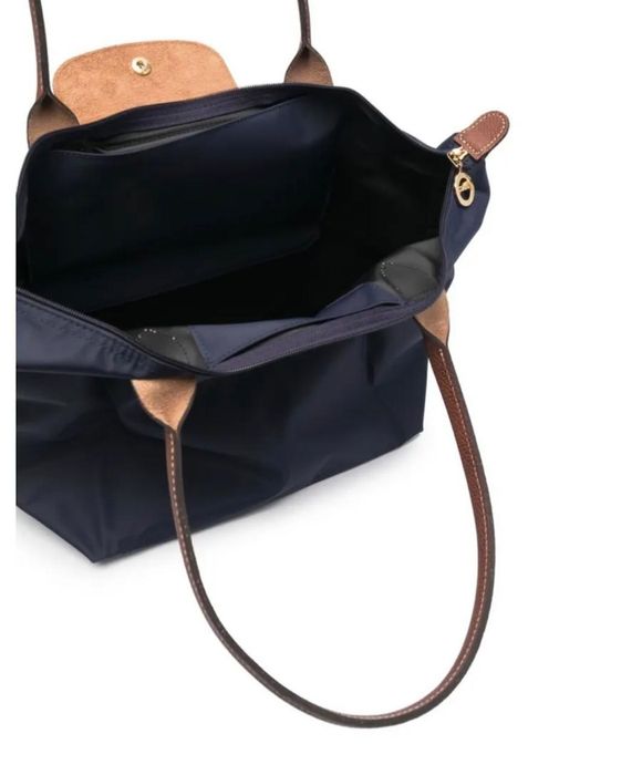 Сумка шоппер синего цвета