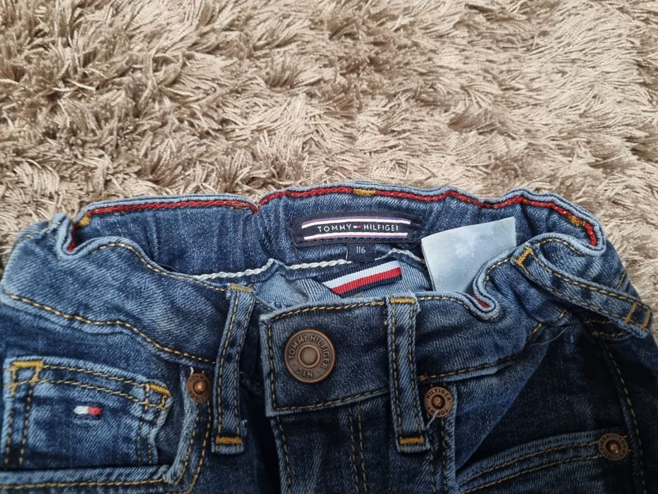 Blugi Tommy Hilfiger Originali - 3 perechi 116 si 122cm