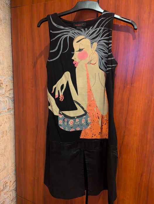 Рокля памучна, размер 38-40