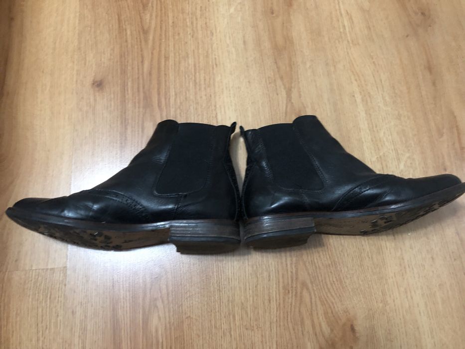 Боти от естествена кожа Tommy Hilfiger