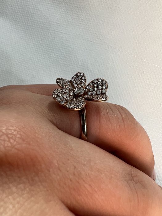 Inel argint cubic zirconia