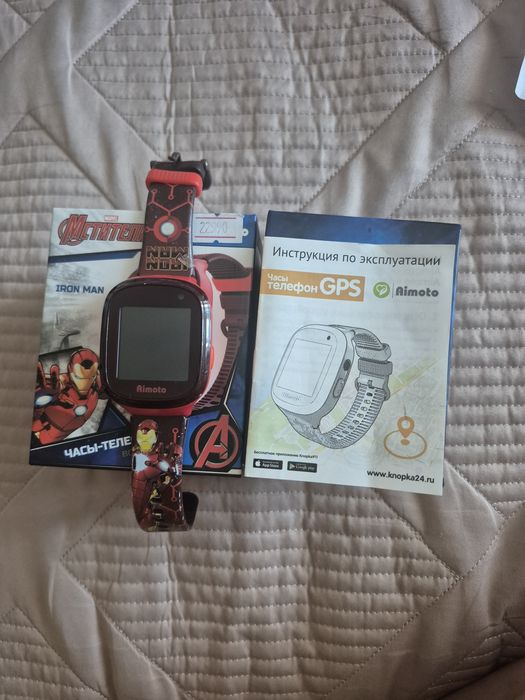 Часы телефон GPS водостойкие
