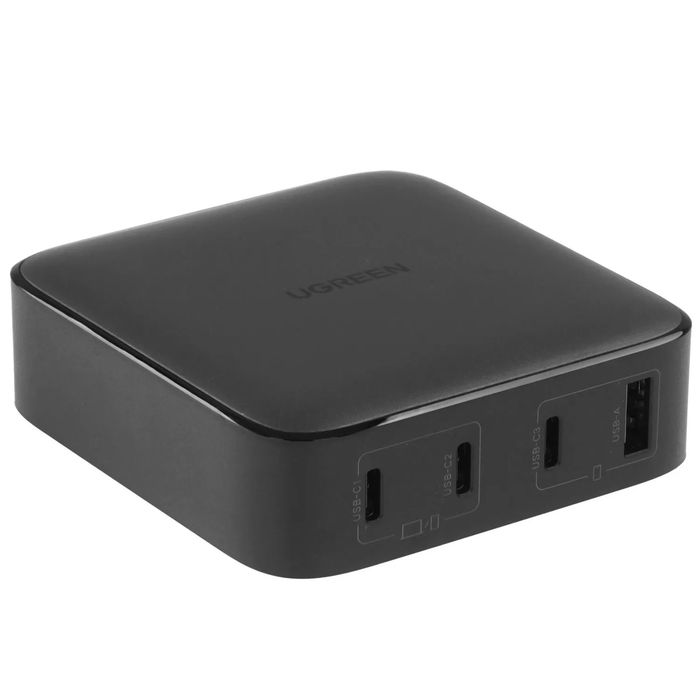 Сетевое зарядное устройство UGREEN CD328, USB-A, 3xUSB-C, 100Вт, 3A