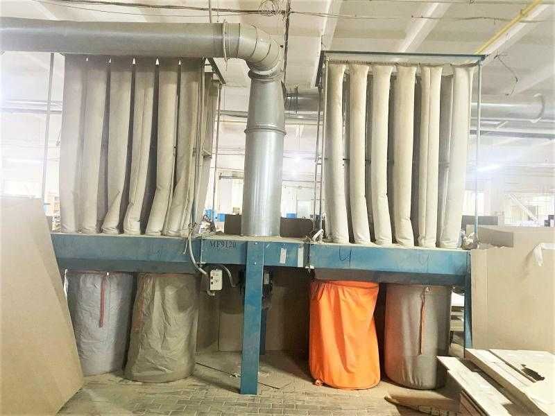 Пылеулавливающий агрегат MF 9120.с рукавными фильтрами