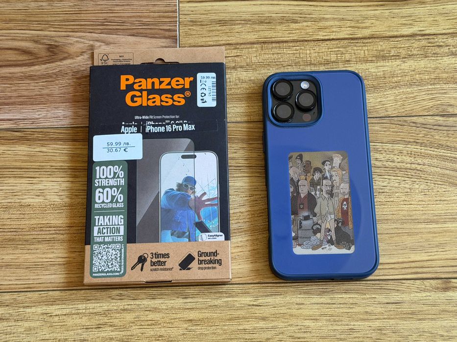 iPhone 16 Pro Max 256GB Black Titanium/Гаранция/Батерия 100%