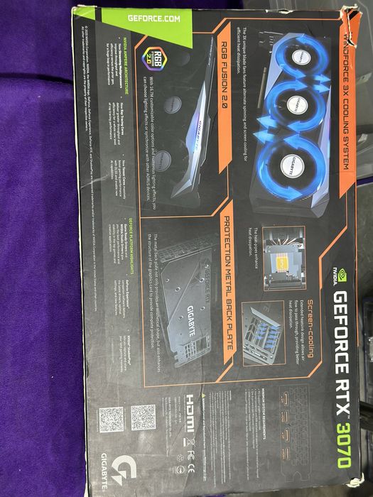 Gigabyte RTX 3070 8gb