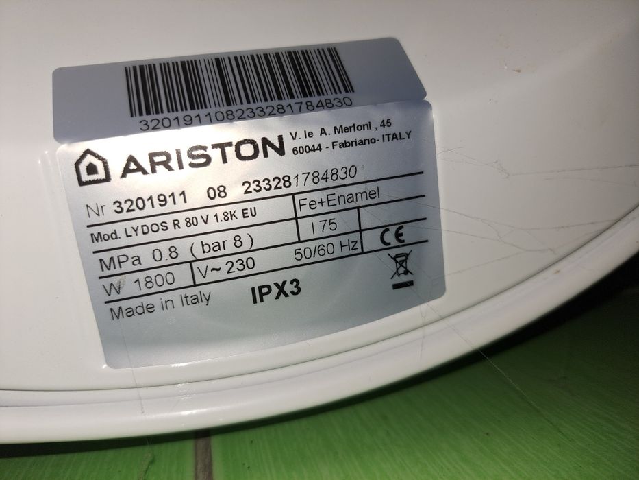 Boiler electric Ariston, 75 L