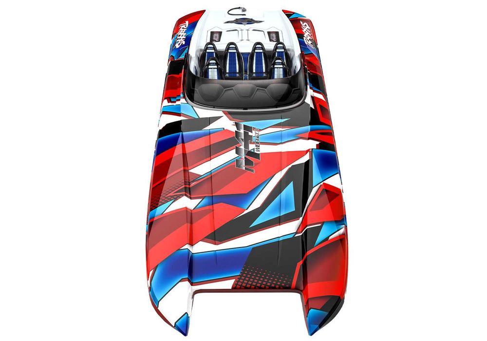 Рц Лодка с дистанционно RC Traxxas M41 Catamaran boat състезателна